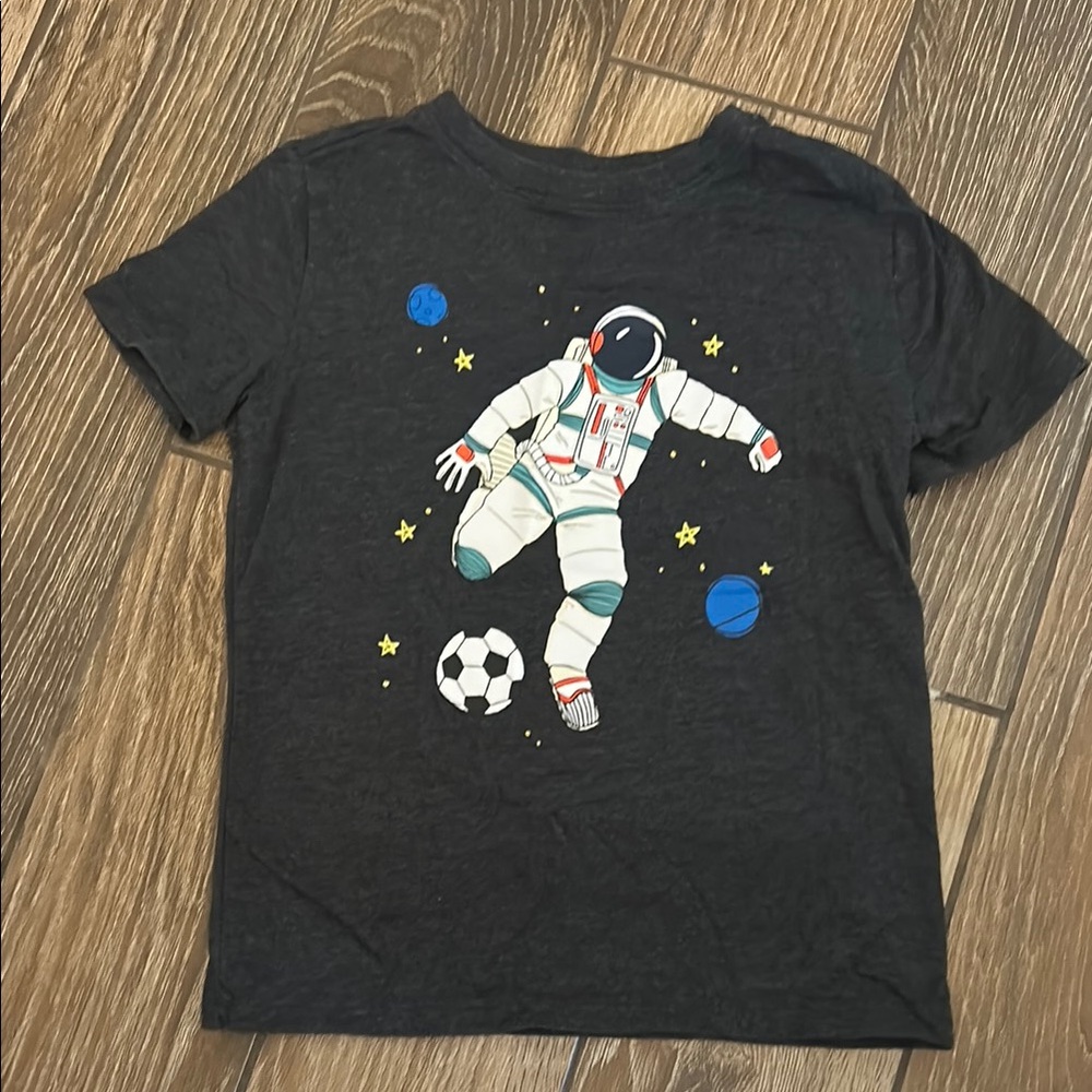 Cat & Jack Astronaut Graphic Kids T-Shirt - Grey
